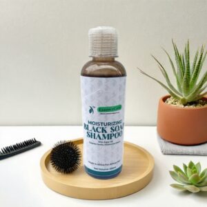 black soap shampoo